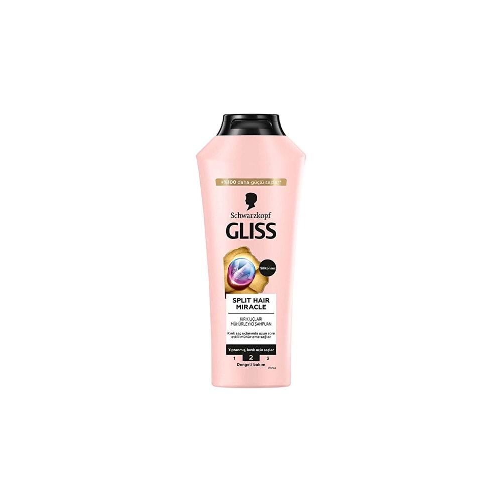 GLİSS ŞAMPUAN 400ML KIRIK UÇLAR