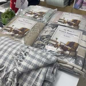 OGİ HOME SCOTCH BATTANİYE ÇİFT KİŞİLİK 180X220CM