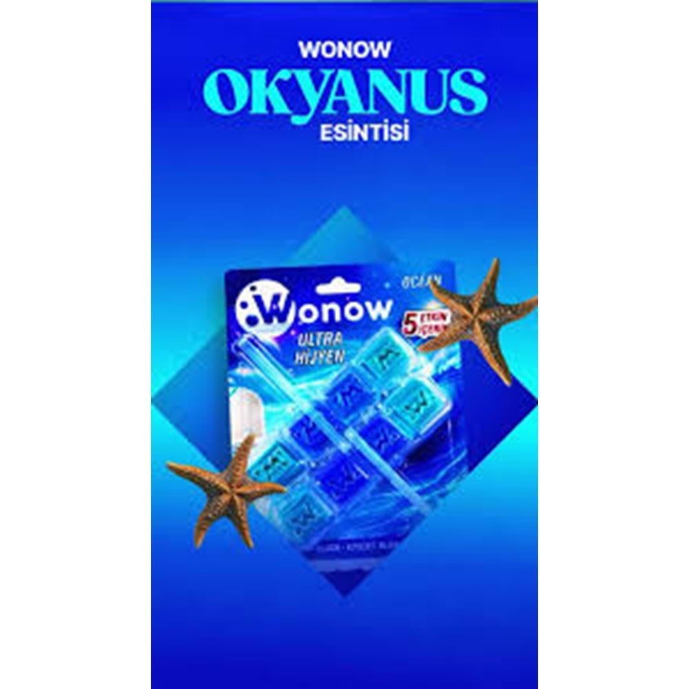 WONOW 2X50GR KLOZET BLOK OKYANUS