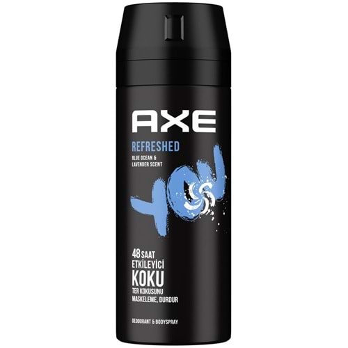 AXE DEO SPRAY 150ML YOU REFRESHED